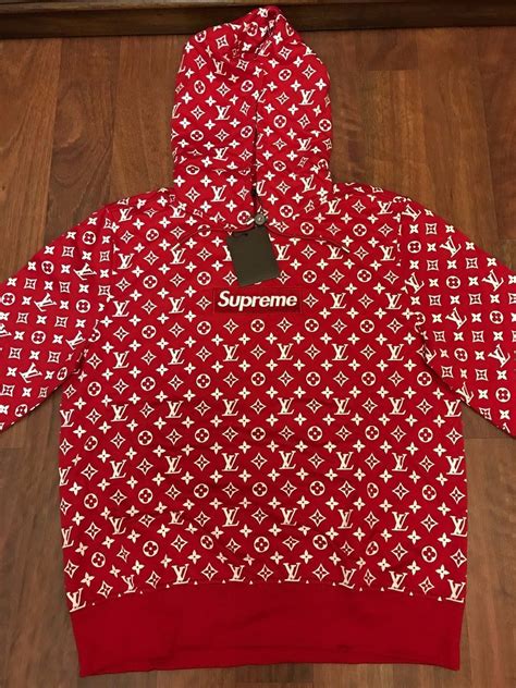 supreme lv hoodie grailed|supreme box hooded sweatshirts.